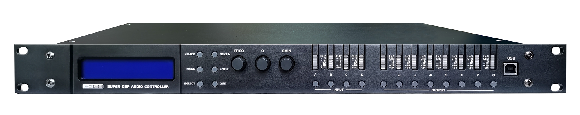 数字音频处理器（四进八出、推荐线阵系统使用）