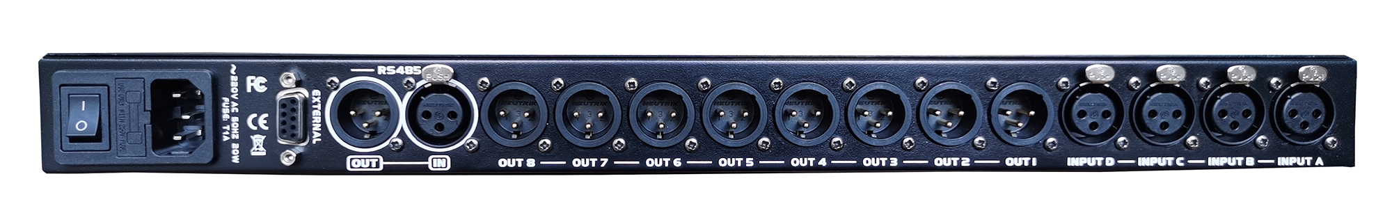 数字音频处理器（四进八出、推荐线阵系统使用）1