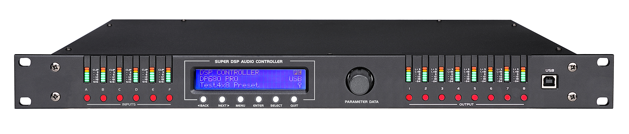 数字音频处理器（六进八出）(派对房主推产品）